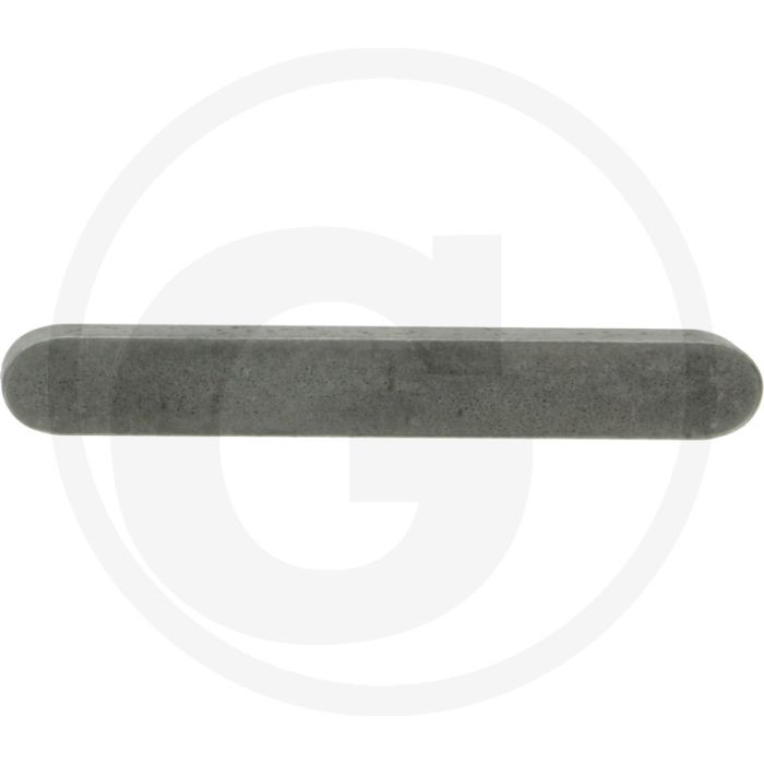 Inlegspie 12x8x90 DIN 6885 – Staal C45+C, 25 stuks per doos