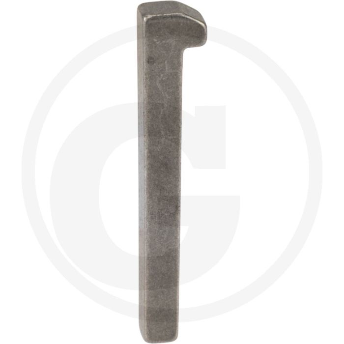 Kopspie 6x6x50 DIN 6887 - Staal C45+C, 50 stuks per doos