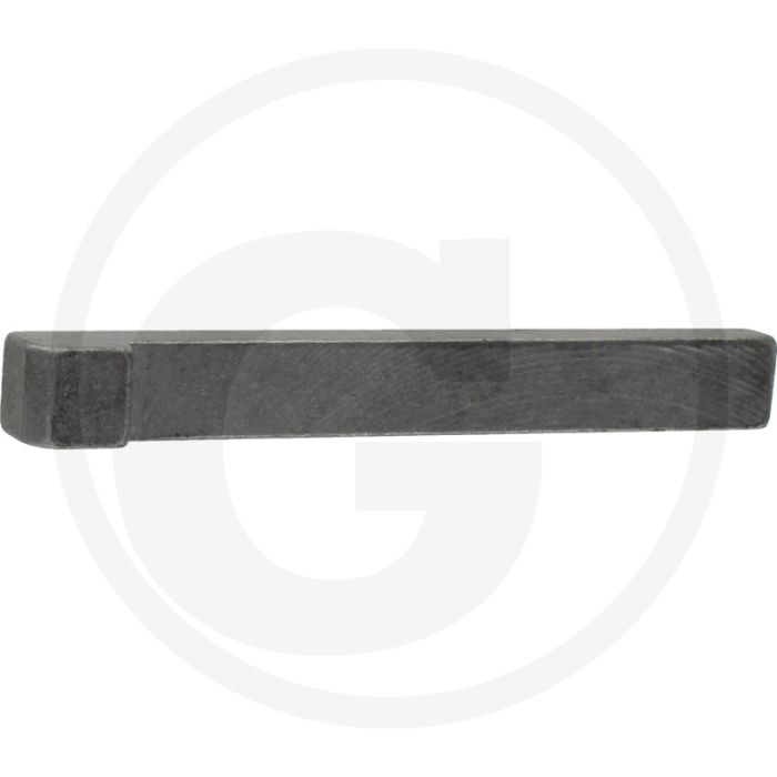 Kopspie 12x8x90 DIN 6887 staal C45+C kwaliteit