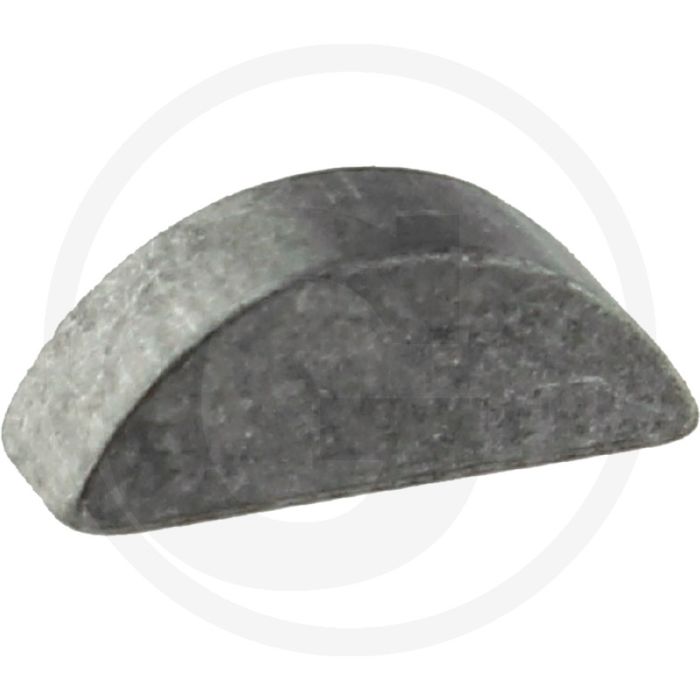 Halve maan spie 3x3,7 DIN 6888 staal C45+C Ø10 mm (doos 100 stuks)