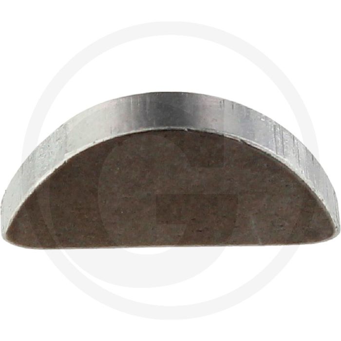 Halve maan spie 3x5 DIN 6888 staal C45+C 100 stuks