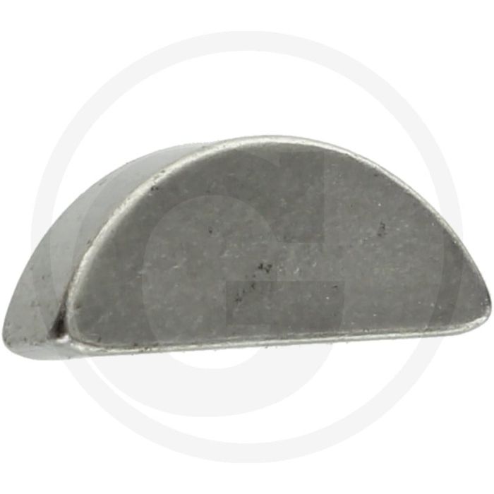 Halve maan spie 7x10 DIN 6888 staal C45+C Ø25mm (50 stuks)