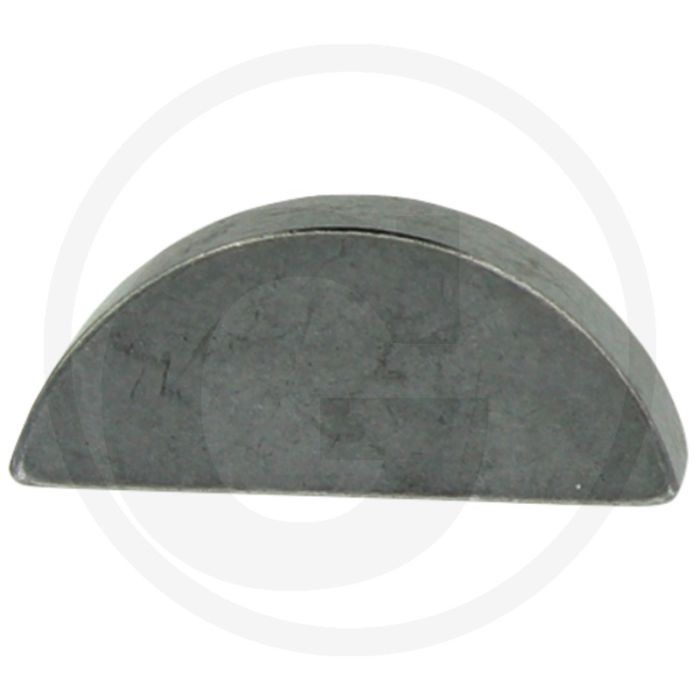 Halve maan spie 8x13 DIN 6888 staal C45+C Ø32 mm (50 stuks)