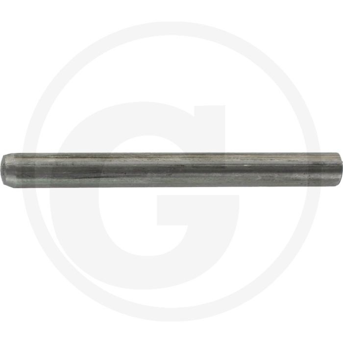 Cilindrische kerfstift 8x80 DIN 1473 staal | 100 stuks per doos