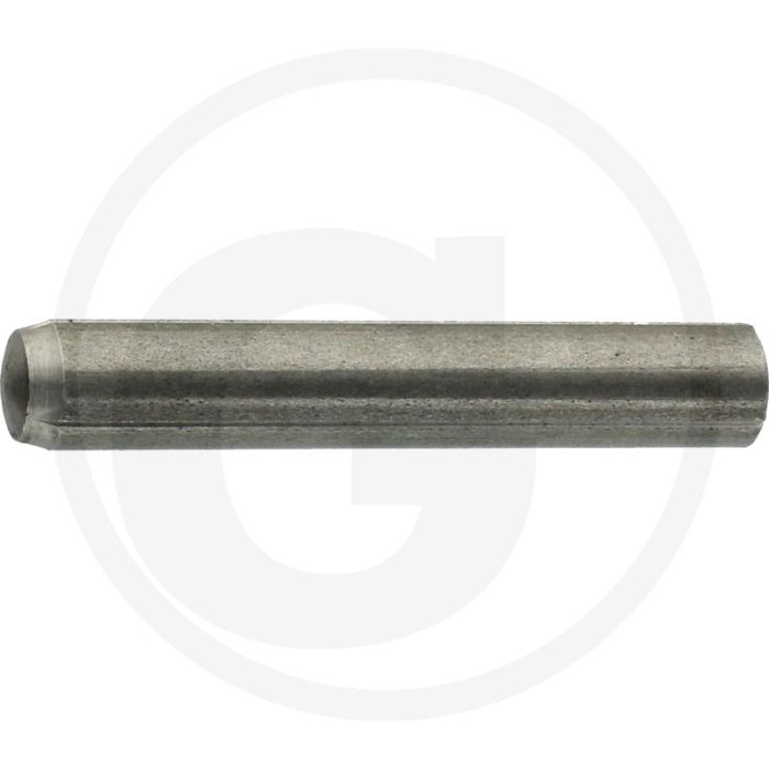 Cilindrische kerfstift 10x60 DIN 1473 Staal Ø10mm Lengte 60mm Aantal per doos 25