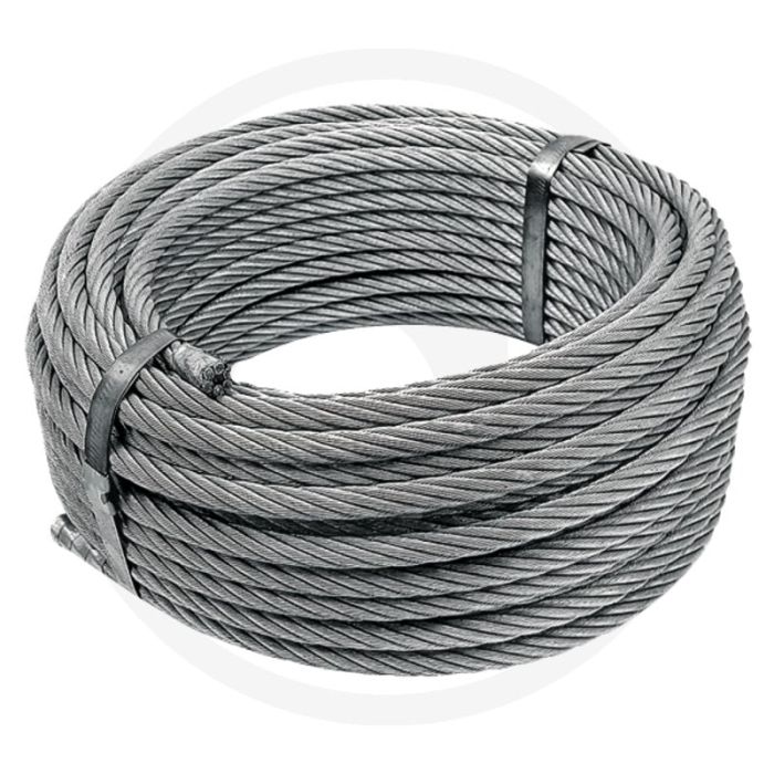 Staalkabel RVS 10 mm DIN 3060 per meter