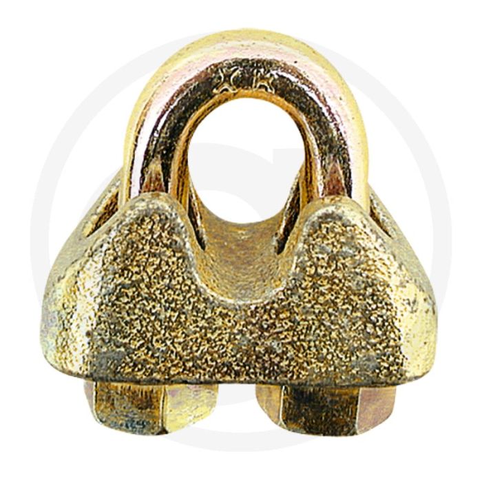 Staaldraadklem verzinkt staal DIN 1142 Ø13 mm M12 (100 stuks)