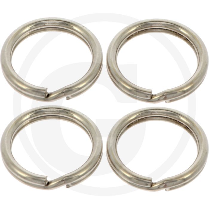 Pewag Sleutelhangerringen 3 x 30 mm (4 stuks)