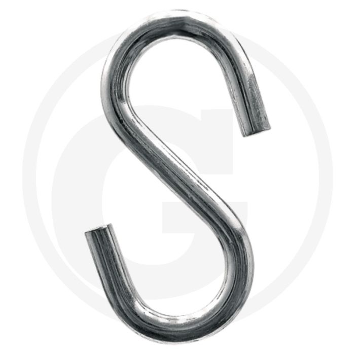 S-haken Ø3 mm verzinkt staal
