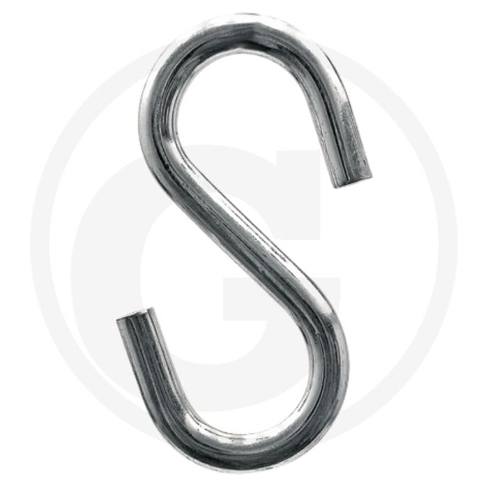 S-haken Ø8 mm verzinkt staaldraad
