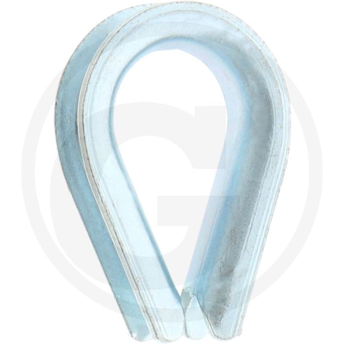 Staaldraadkousen DIN 6899 Verzinkt Ø6 mm (100 stuks)