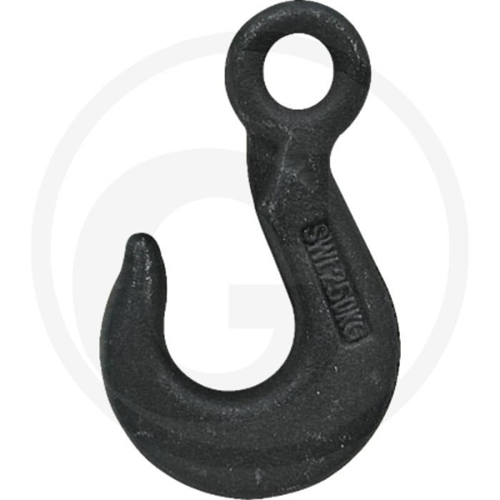 Lasthaak 2500 kg draagvermogen, bekopening 42 mm