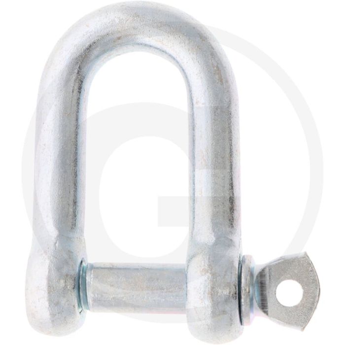 D-sluiting recht 7/16" – Draagkracht 0,40 ton, D 11 mm