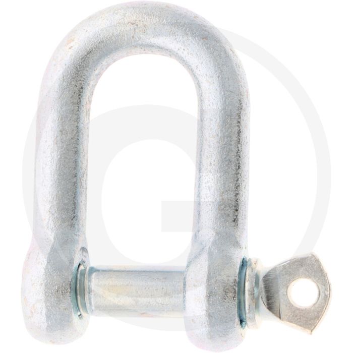 D-sluiting recht 9/16" – Draagkracht 0,65 ton, D 14 mm