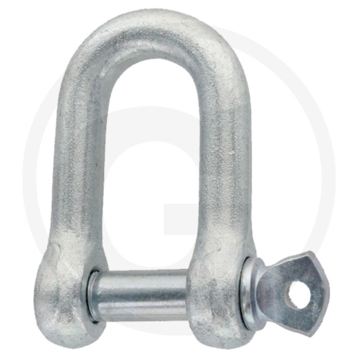 Blister VPE2 schakel recht 9/16" D-Schäkel 0,6 ton draagkracht