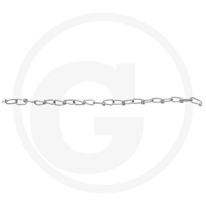 Pewag geknoopte ketting verzinkt staal DIN 5685 dikte 1,6 mm