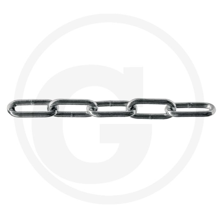 Pewag RVS ketting DIN 763 INOX V4A Ø4mm Roestvrijstaal