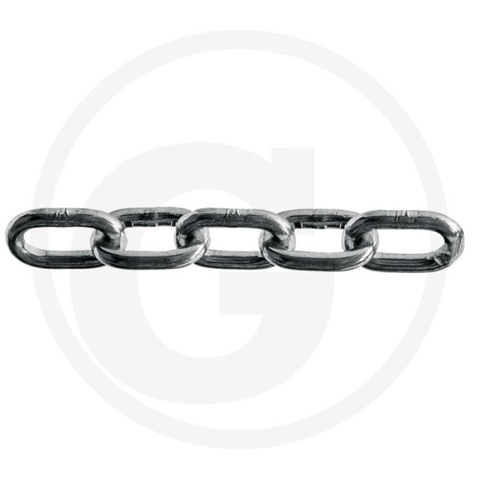 Pewag RVS ketting DIN 763 INOX V4A 5 mm