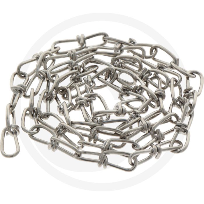 Pewag geknoopte ketting 2,5 mm RVS (V4A) INOX DIN 5686