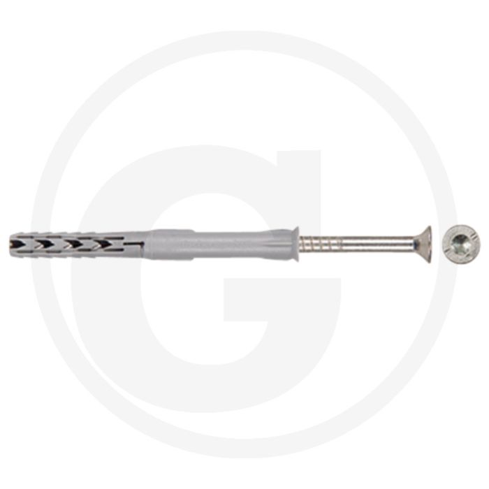 Fischer VPE50 constructiepluggen SXR 10x80 T - Boorgat Ø10 mm, Pluglengte 80 mm