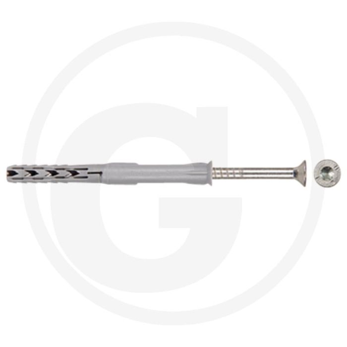 Fischer VPE50 constructiepluggen SXR 8x60 T – Boorgat Ø8 mm, pluglengte 60 mm