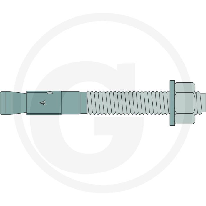 Fischer VPE20 keilbouten FBN II 10/140 - Staal M10 x 176