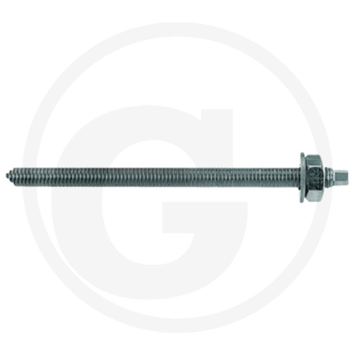 Fischer VPE10 draadstangen RG M8x150 8.8 VZ – Borings-Ø 10 mm, verankering 80 mm