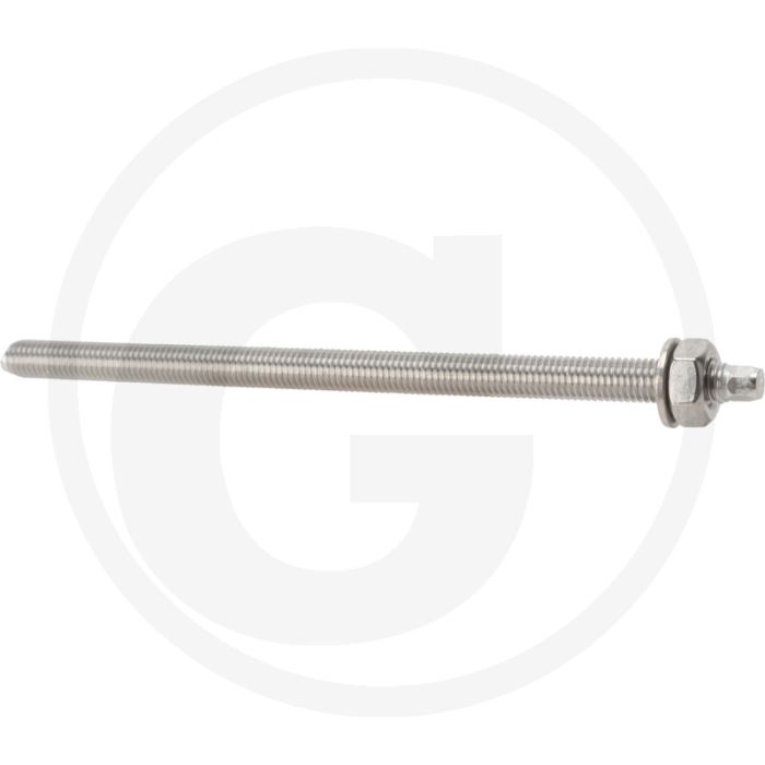 Fischer VPE10 draadstangen RG M10x190 A4 – Ø12 mm, verankeringsdiepte tot 150 mm