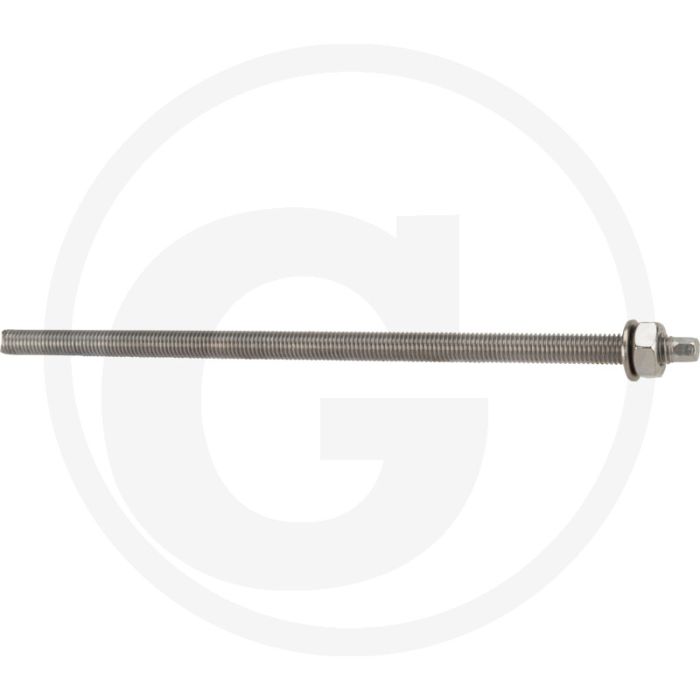 Fischer VPE10 draadstangen RG M10x250 A4 – Ø12 mm, verankeringsdiepte 75‑150 mm