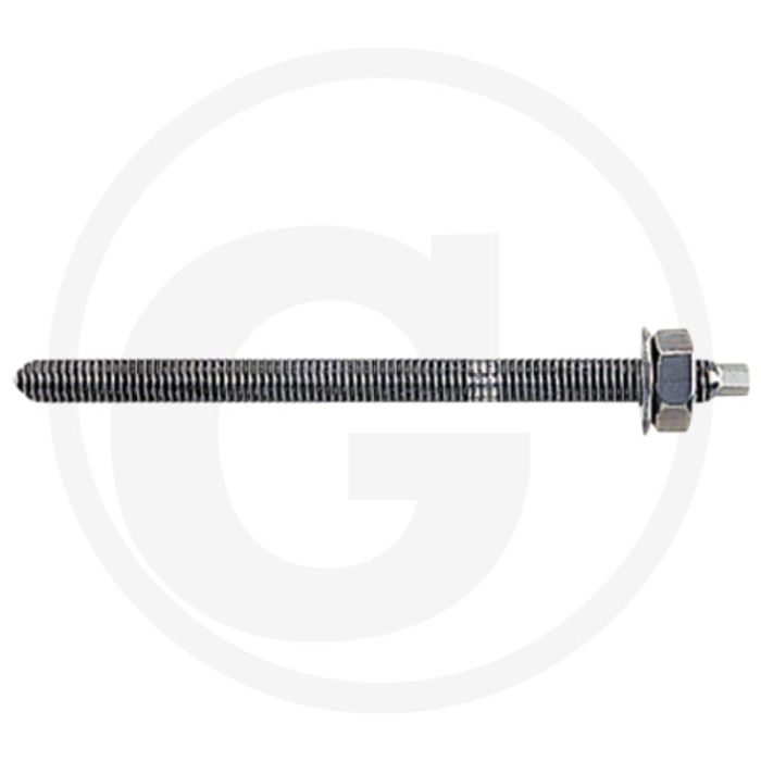 Fischer VPE10 draadstangen RG M16x250 A4 – Ø18 mm, verankering 95‑190 mm