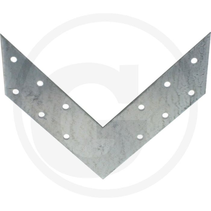 Hoekplaat 140x140x32 - staal 2 mm breedte 35 mm