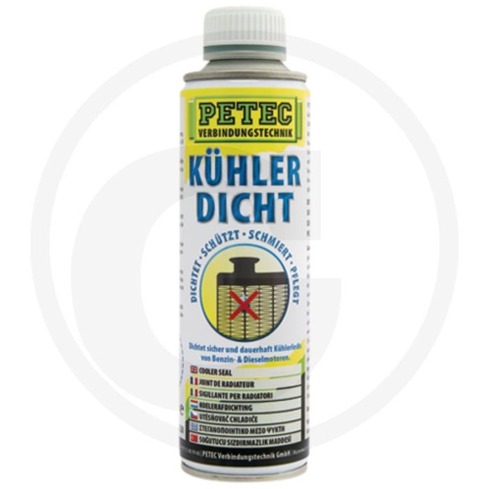 PETEC Verbindungstechnik Radiateurafdichting – Groen, 250 ml fles