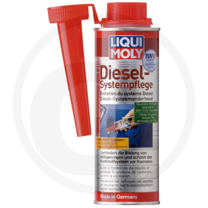 Liqui Moly Systeemonderhoud diesel – 250 ml, voor alle dieselmotoren, turbo getest