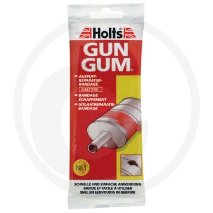 Holts Gun Gum Bandage – 1,25 m x 4 cm, gasdicht & hittebestendig