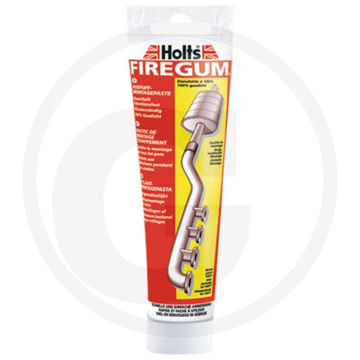Holts Firegum Montagepasta 150 g – Hittebestendig tot 1000°C, gasdichte verbindingen