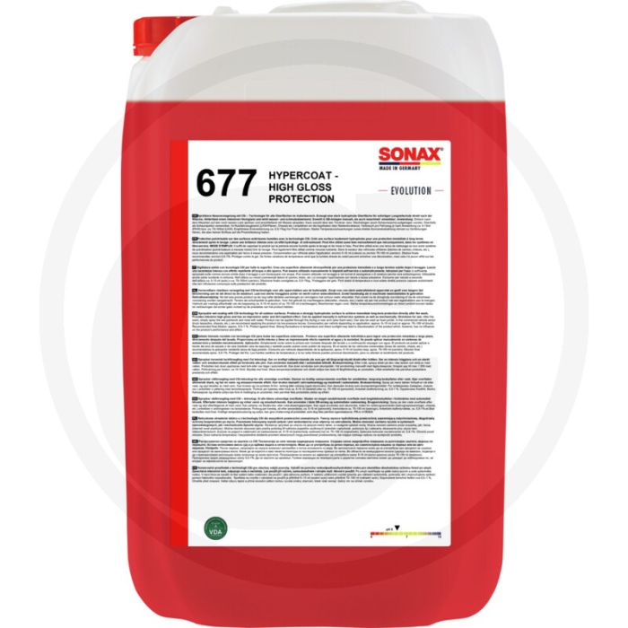 SONAX HyperCoat High Gloss 25L – Extreme glans & langdurige regenbescherming