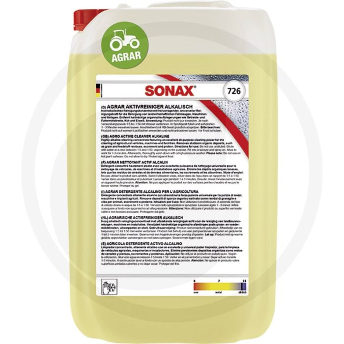 SONAX AGRAR actiefreiniger (alkalisch)
