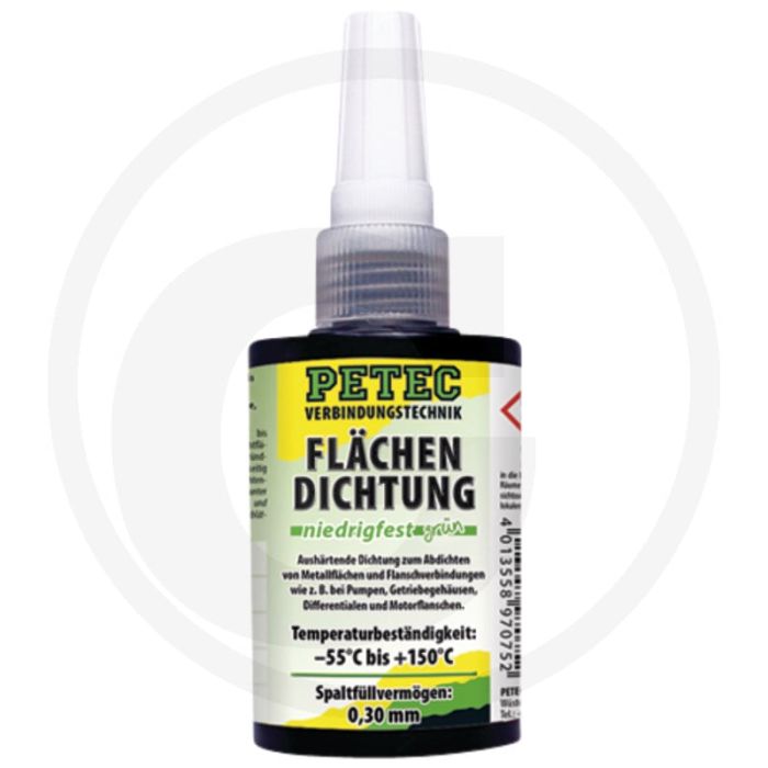 PETEC Verbindungstechnik Afdichting – Groen, 75 ml druk box, lage sterkte versie