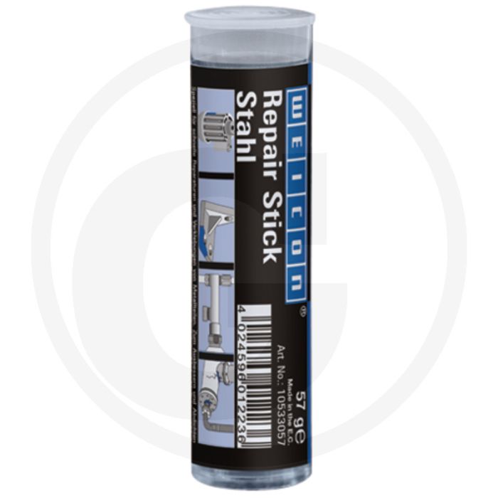 WEICON Repair stick Staal 57 g – snel uithardend epoxy voor sterke metaalreparaties