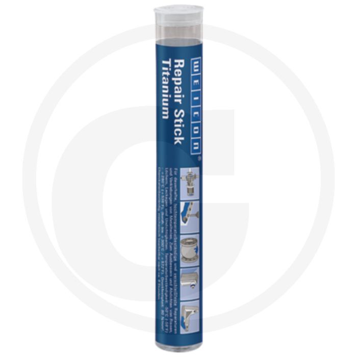 WEICON Repair stick Titanium 115 g – hittebestendig tot 280°C, slijtvast epoxyhars