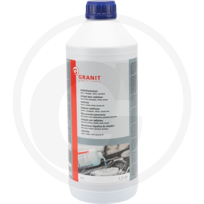 Radiateur-antivries P11 1,5 liter (Amine-, fosfaat-, nitriet- en boraatvrij)