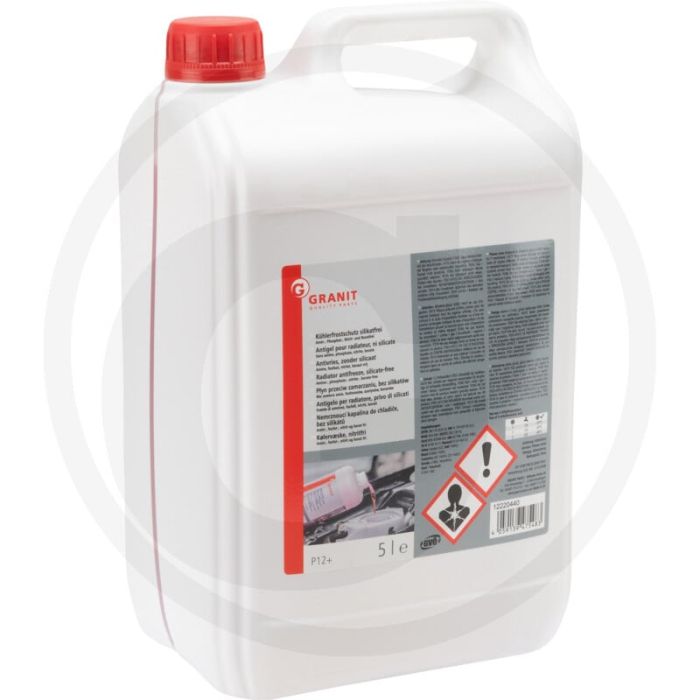 Radiateur-antivries silicaatv. P12+ 5l (Silicaat-, amine-, fosfaat-, nitriet- en boraatvrij)