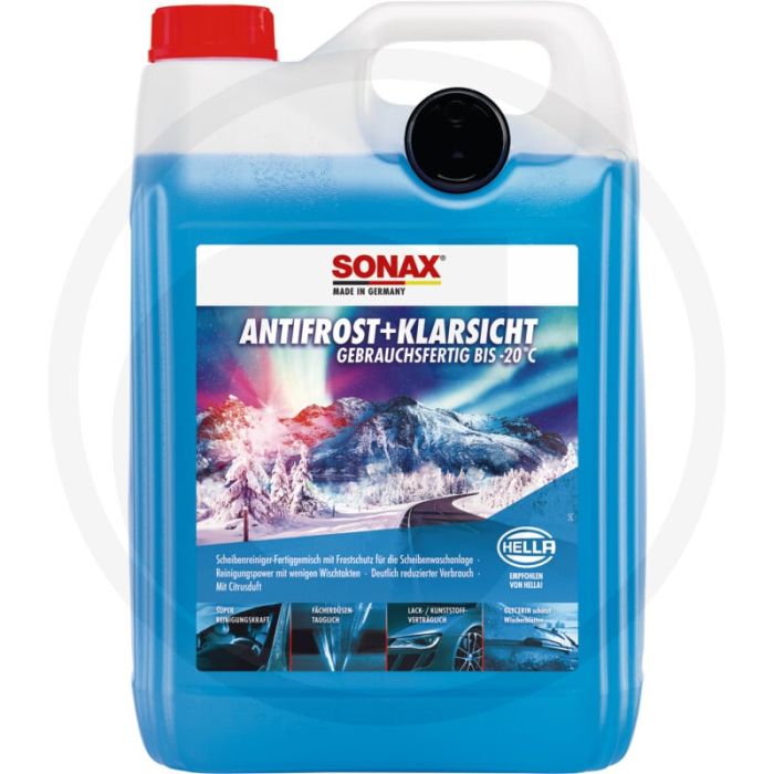 SONAX Antivries & helder zicht (Klaar voor gebruik tot -20 °C) SONAX Antivries & helder zicht (Klaar voor gebruik tot -20 °C)