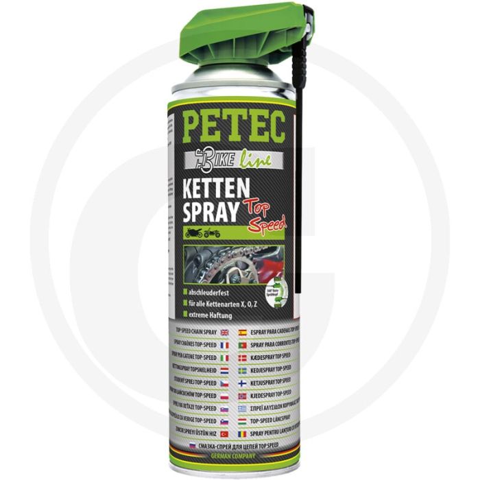 PETEC Verbindungstechnik Kettingspray – Extreme hechting, waterbestendig, 500 ml