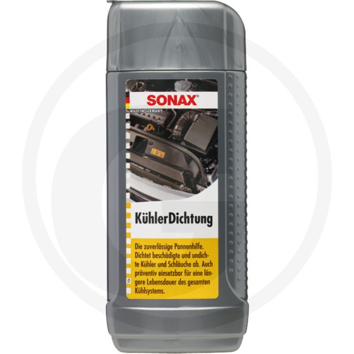 SONAX radiateurafdichting 250 ml PET-fles – dicht snel lekkages in koelsystemen