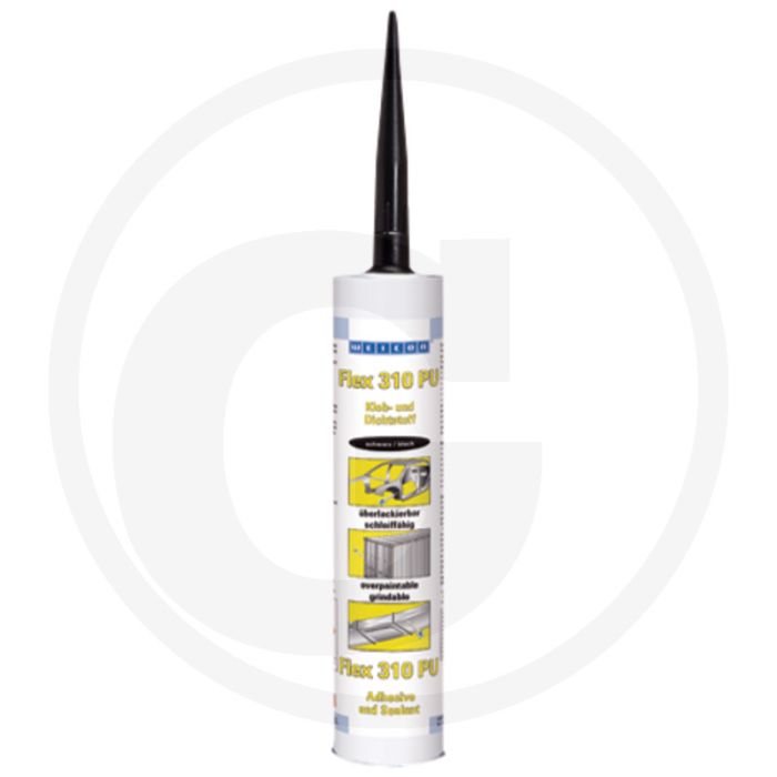 WEICON Lijm- en afdichtkit (RAL 9004 zwart)