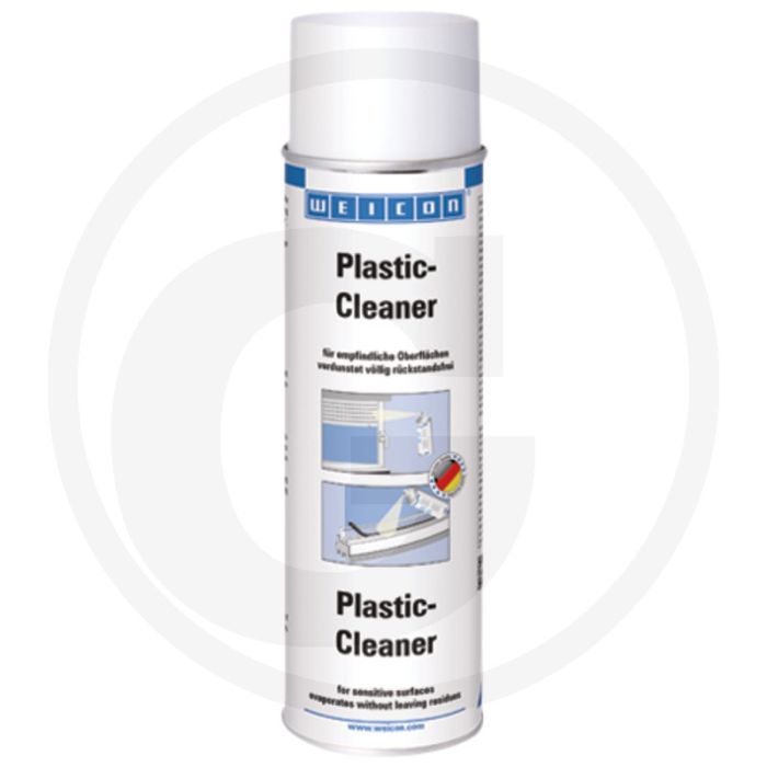 WEICON Plastic Cleaner – 500 ml spuitbus, kleurloos, citrusgeur, voor gevoelige oppervlakken