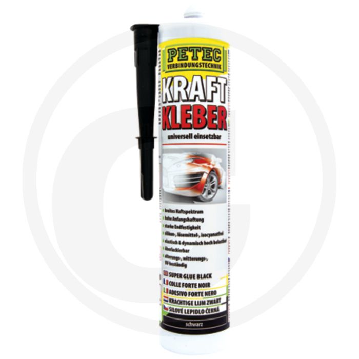 PETEC Verbindungstechnik Krachtige lijm (Powerlijm, universeel & sterk, zwart, 290 ml) PETEC Verbindungstechnik Krachtige lijm (Powerlijm, universeel & sterk, zwart, 290 ml)