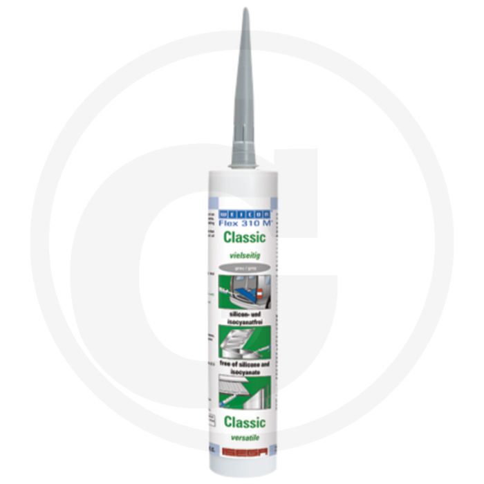 WEICON Lijm- en afdichtkit (RAL 7000, grijs) WEICON Lijm- en afdichtkit (RAL 7000, grijs)