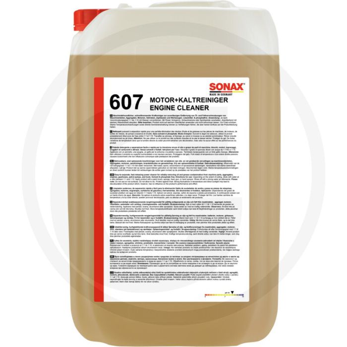 SONAX motor- en koudreiniger – 25 L jerrycan, fosfaatvrij, met water mengbaar
